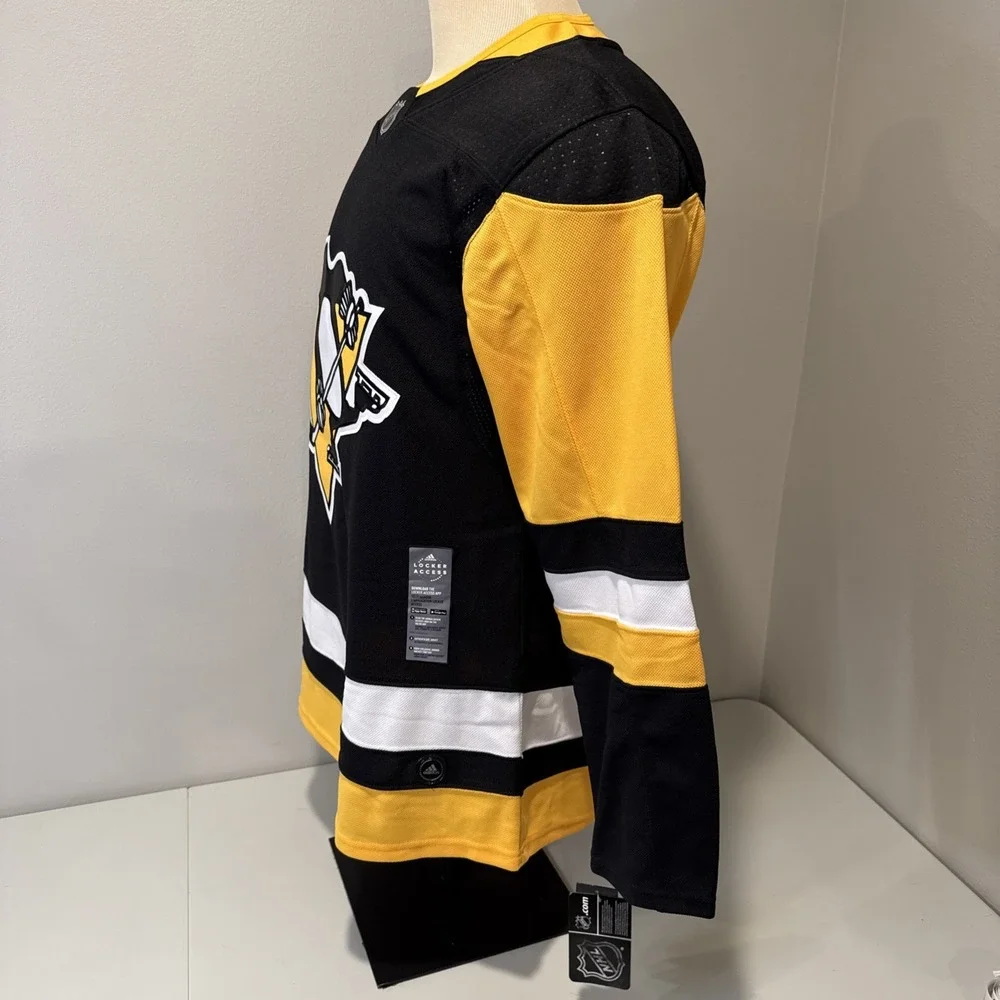Pittsburgh Penguins Adidas Jersey Climalite Hockey Black Size 46‎ NEW Black NHL